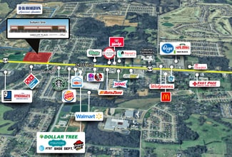 Oakland, TN Commercial Land - Highway 64 @ Oakcliff Drive
