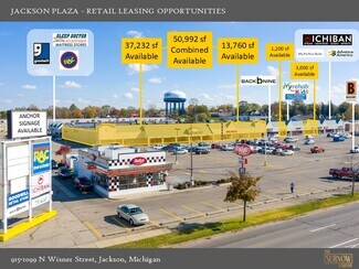 Jackson, MI Retail - 915-1087 N Wisner St