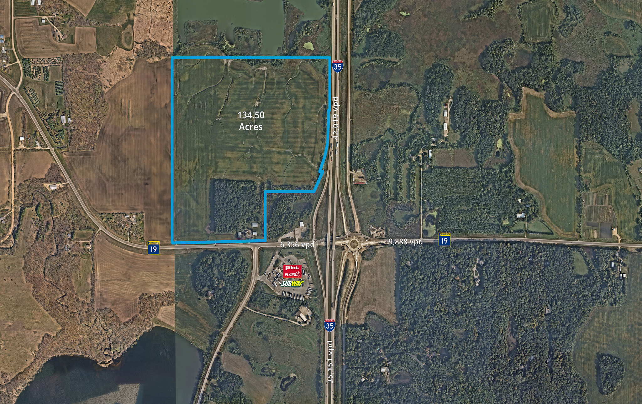 NW Interstate 35 @ Highway 19, Northfield, MN for Sale