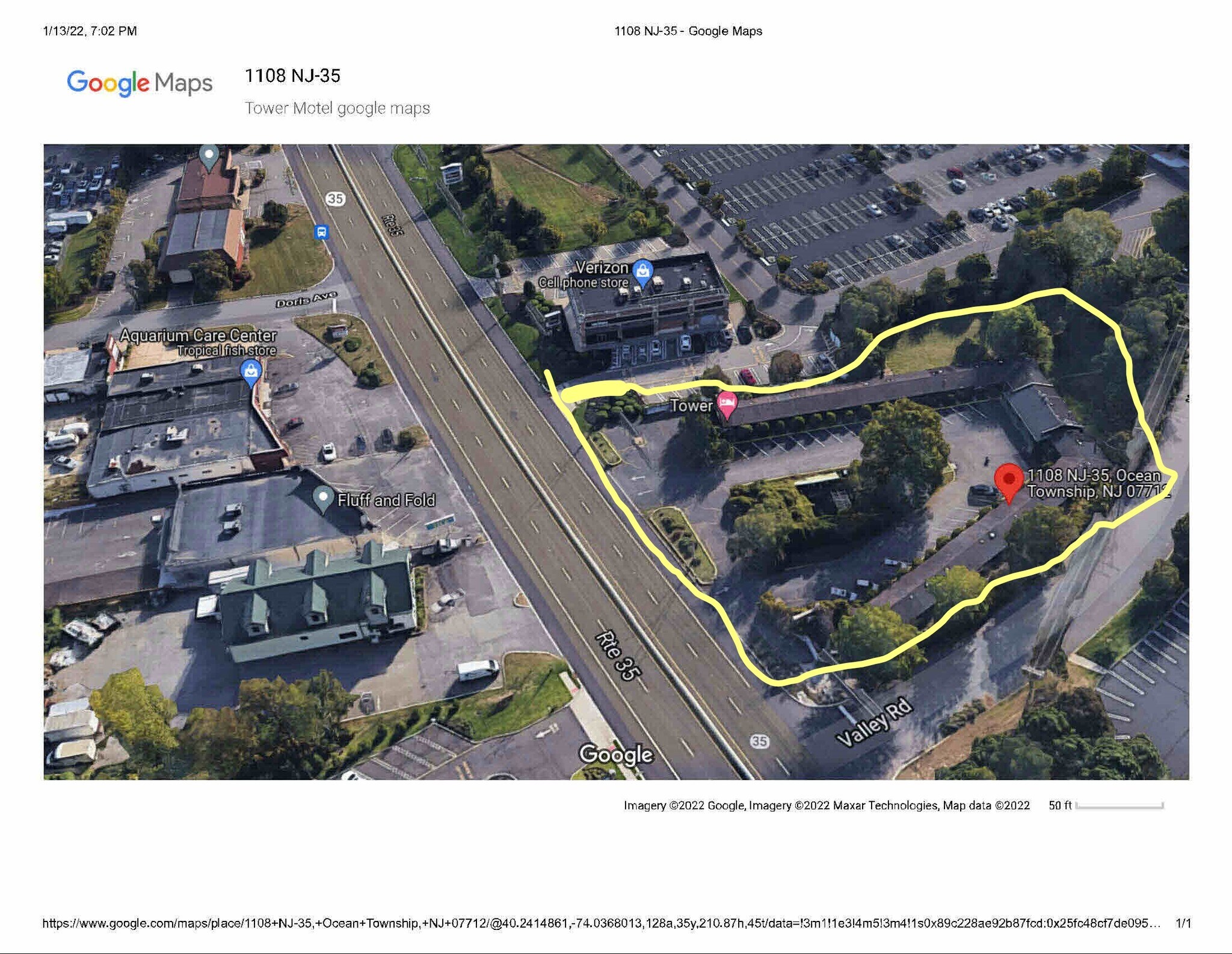 1108 Route 35 Ocean, NJ 07712 Hospitality Property for Sale on