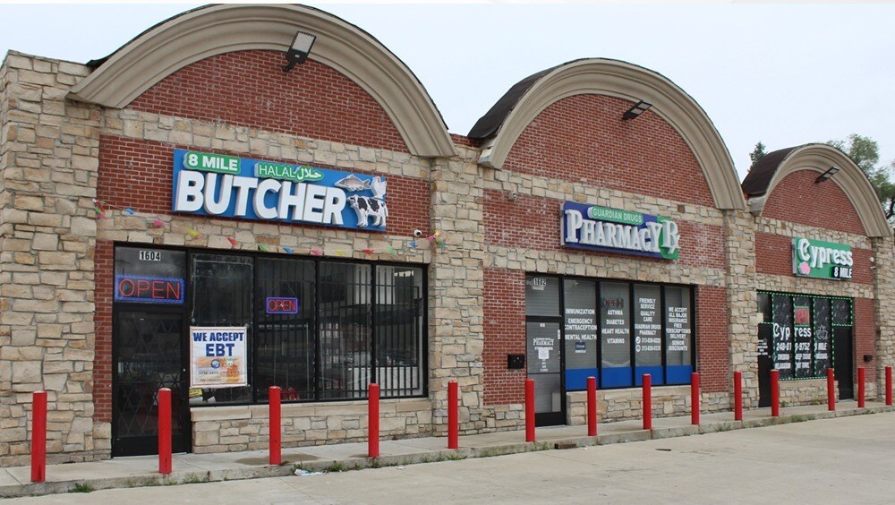 1600-1642 E Eight Mile Rd, Detroit, MI for Rent