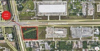 Houston, TX Commercial Land - N Sam Houston Pkwy E @ Hardy Toll Rd