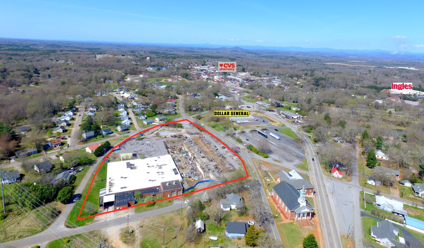 35 Mills Ave Liberty, SC 29657 Industrial Property for Sale on