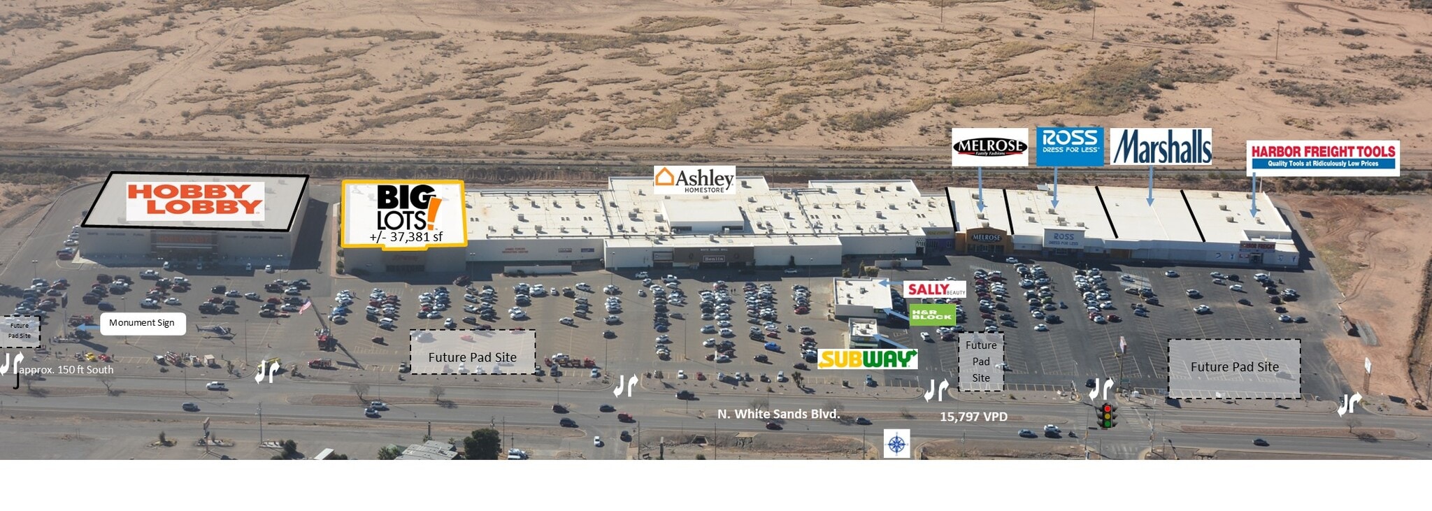 3199 N White Sands Blvd, Alamogordo, NM for Rent