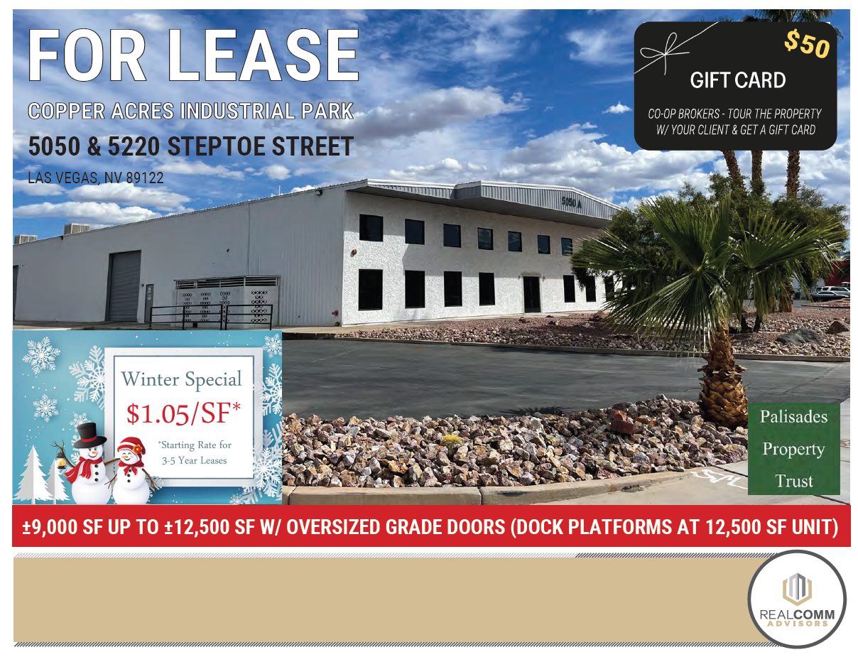 5050 Steptoe St, Las Vegas, NV for Rent