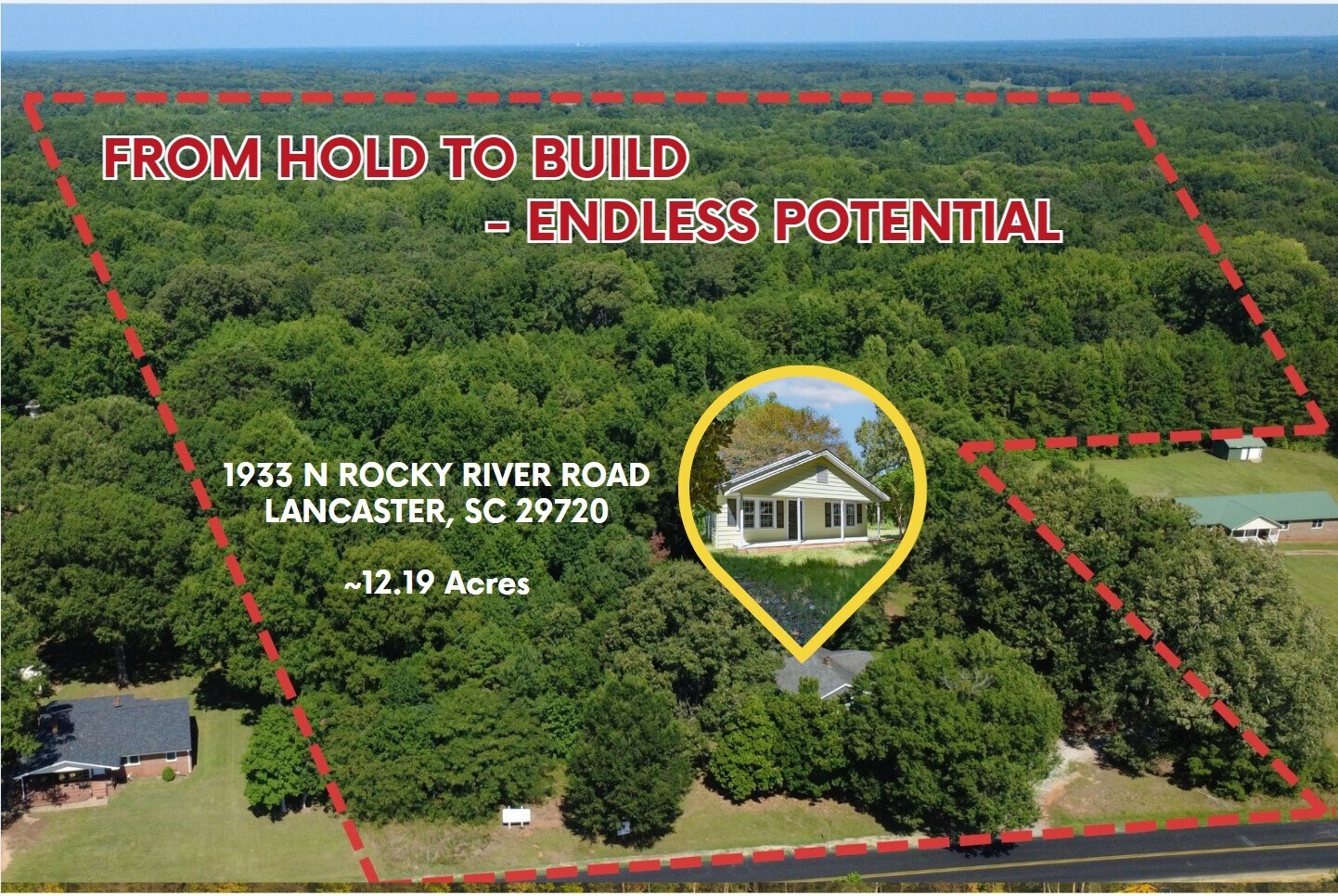 1933 N Rocky River Rd, Lancaster, SC for Sale