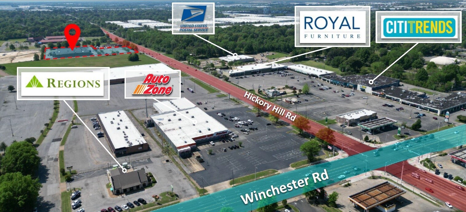 3830 Hickory Hill Rd, Memphis, TN for Sale