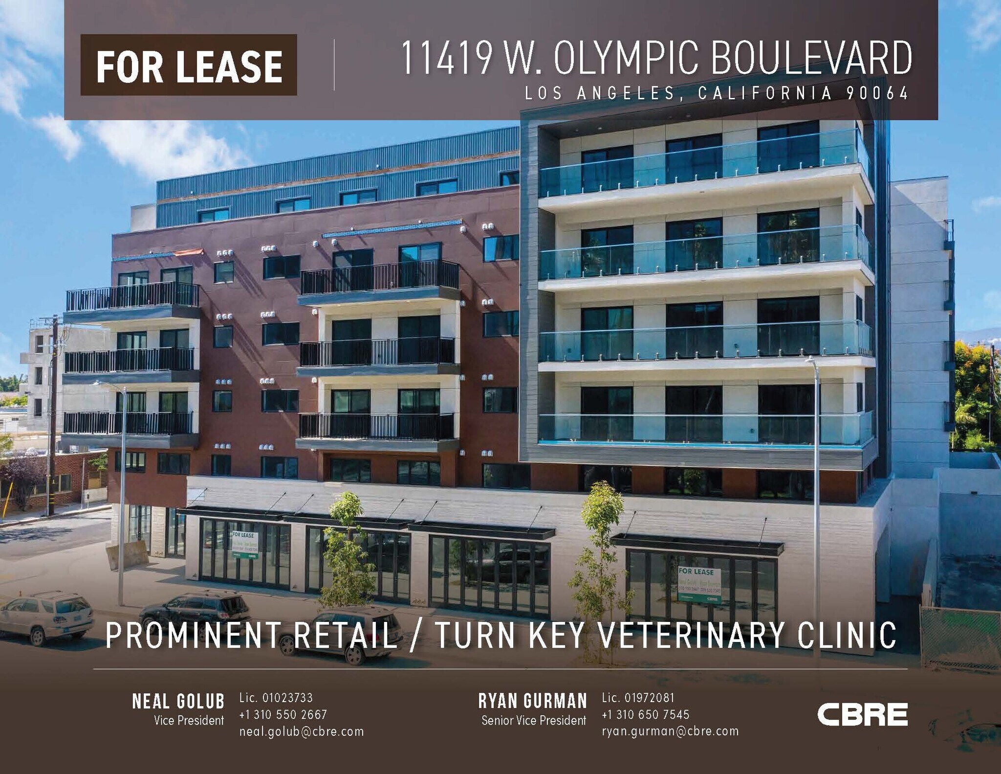 11419 W Olympic Blvd, Los Angeles, CA for Rent