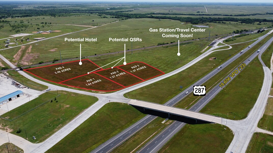US Highway 287 & Spur 510, Henrietta, TX for Sale