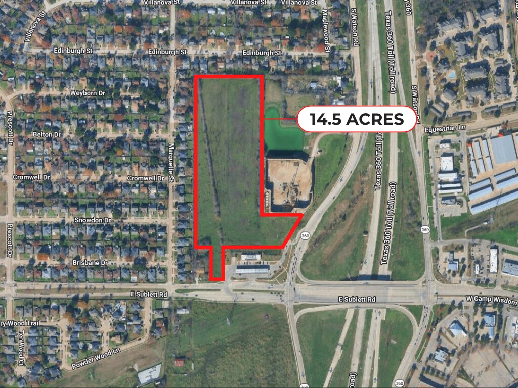 NWQ State Highway 360 & Sublett Rd, Arlington, TX for Sale