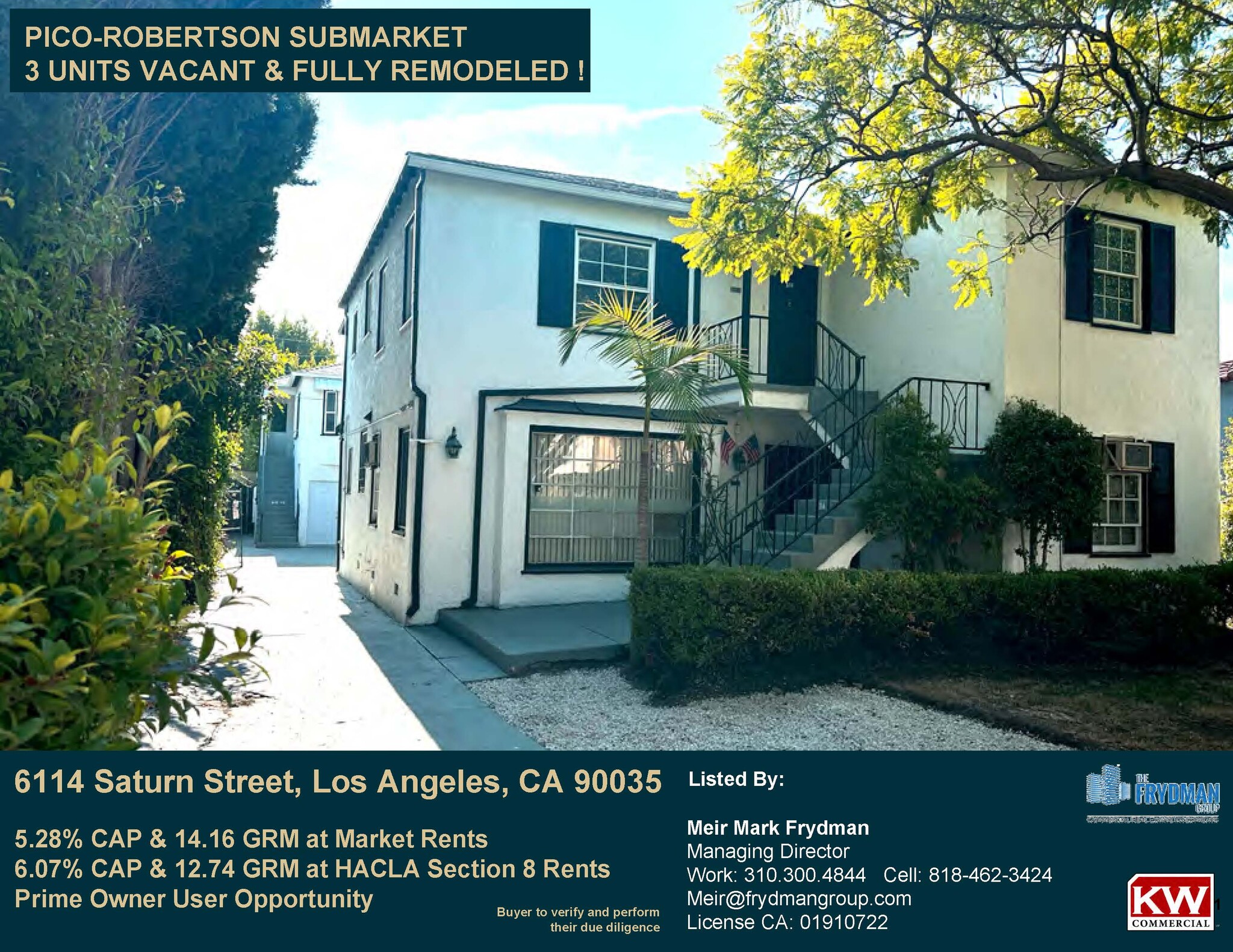 6114 Saturn St, Los Angeles, CA for Sale