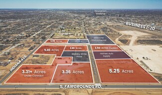 Midland, TX Industrial Land - NW Corner of S. Fairgrounds Rd. and Indiana Ave. Midland, TX Industrial Land - NW Corner of S. Fairgrounds Rd. and Indiana Ave.