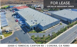 Corona, CA Industrial - 22420 Temescal Canyon Rd
