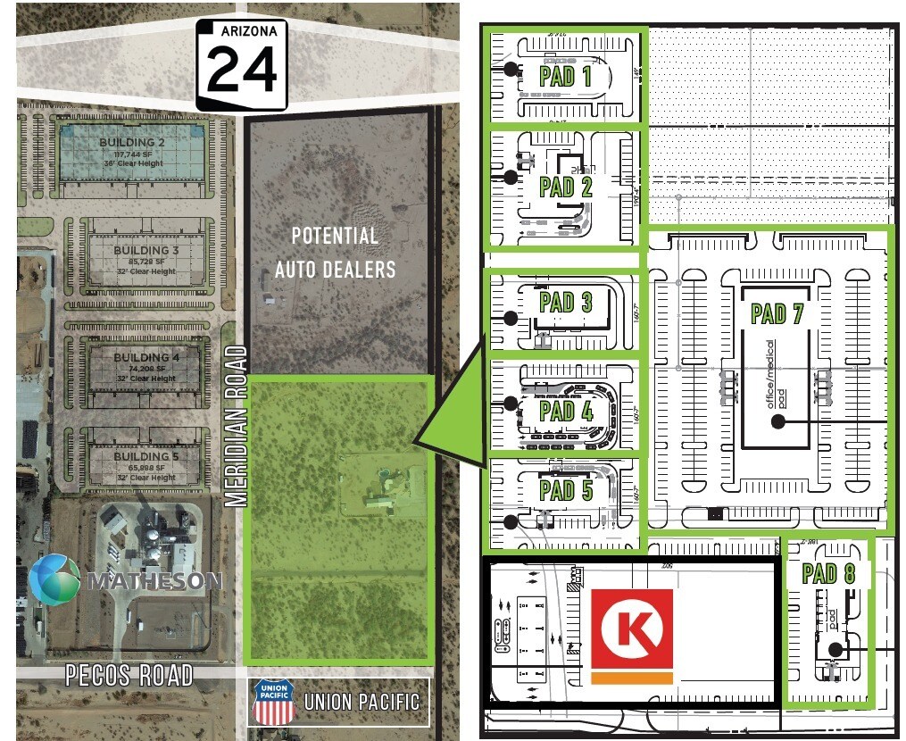 SEC Meridian & SR24, Queen Creek, AZ for Sale