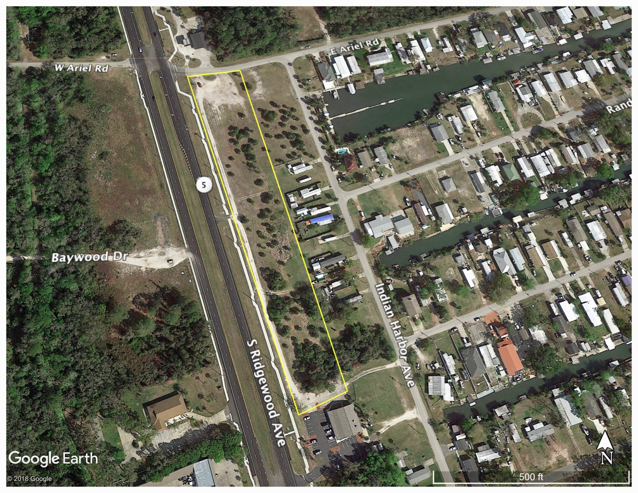 N US Highway 1 @ E Ariel Road, Oak Hill, FL for Sale