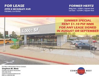 Fresno, CA Retail - 2995 E Mckinley Ave