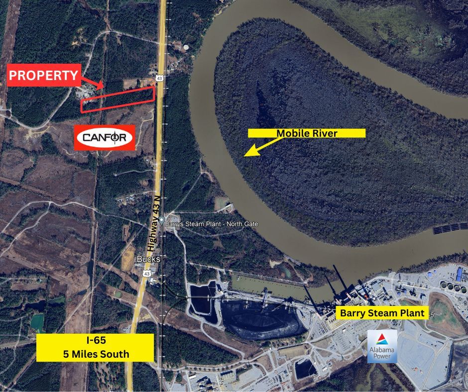 0 Highway 43, Bucks, AL for Sale