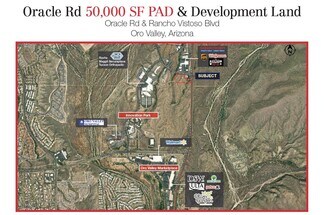 Oro Valley, AZ Commercial Land - 12845 N Oracle Rd