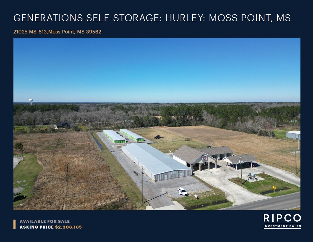 21025 Highway 613, Moss Point, MS for Sale