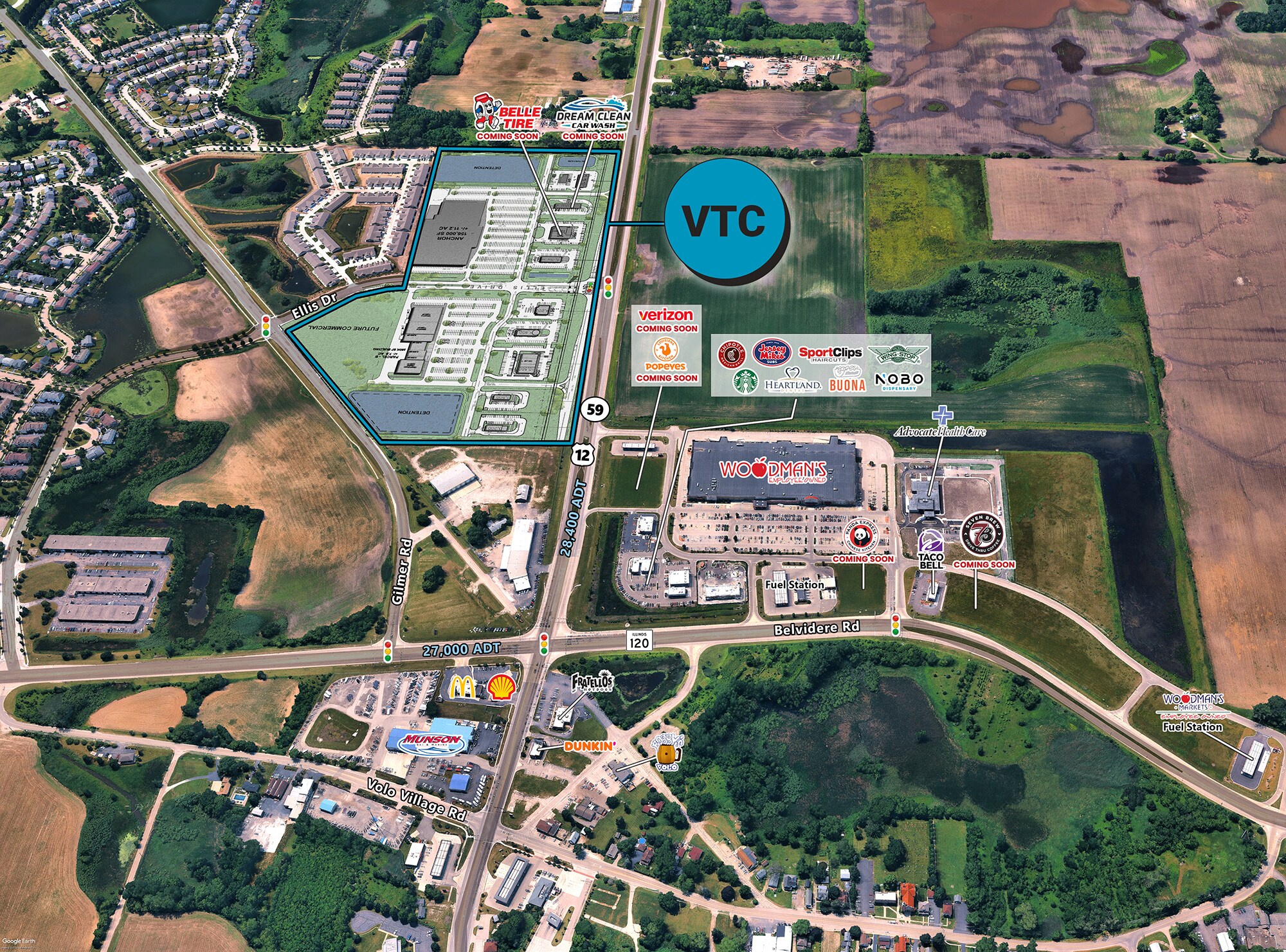 34510 N Gilmer Rd, Volo, IL for Rent