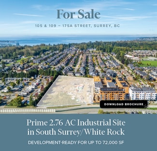 Surrey, BC Industrial - 105 & 109 175A St Surrey, BC Industrial - 105 & 109 175A St