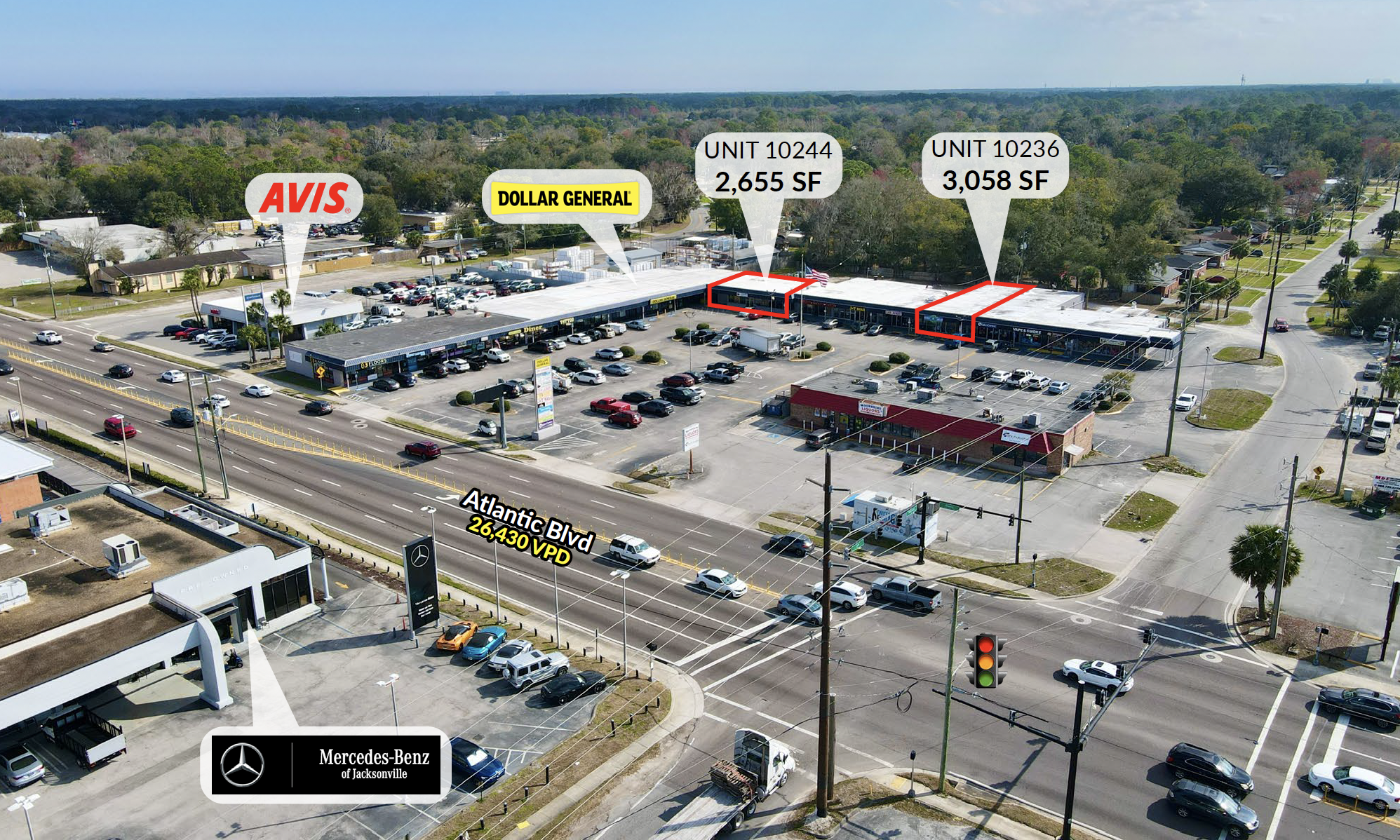 10214-10230 Atlantic Blvd, Jacksonville, FL for Rent