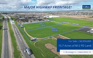 Bakersfield, CA Industrial Land - E Brundage Ln