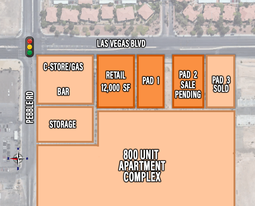 W Pebble Rd @ S Las Vegas Blvd, Las Vegas, NV for Rent