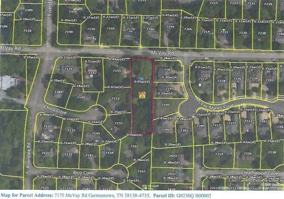7175 McVay Rd, Germantown, TN for Sale