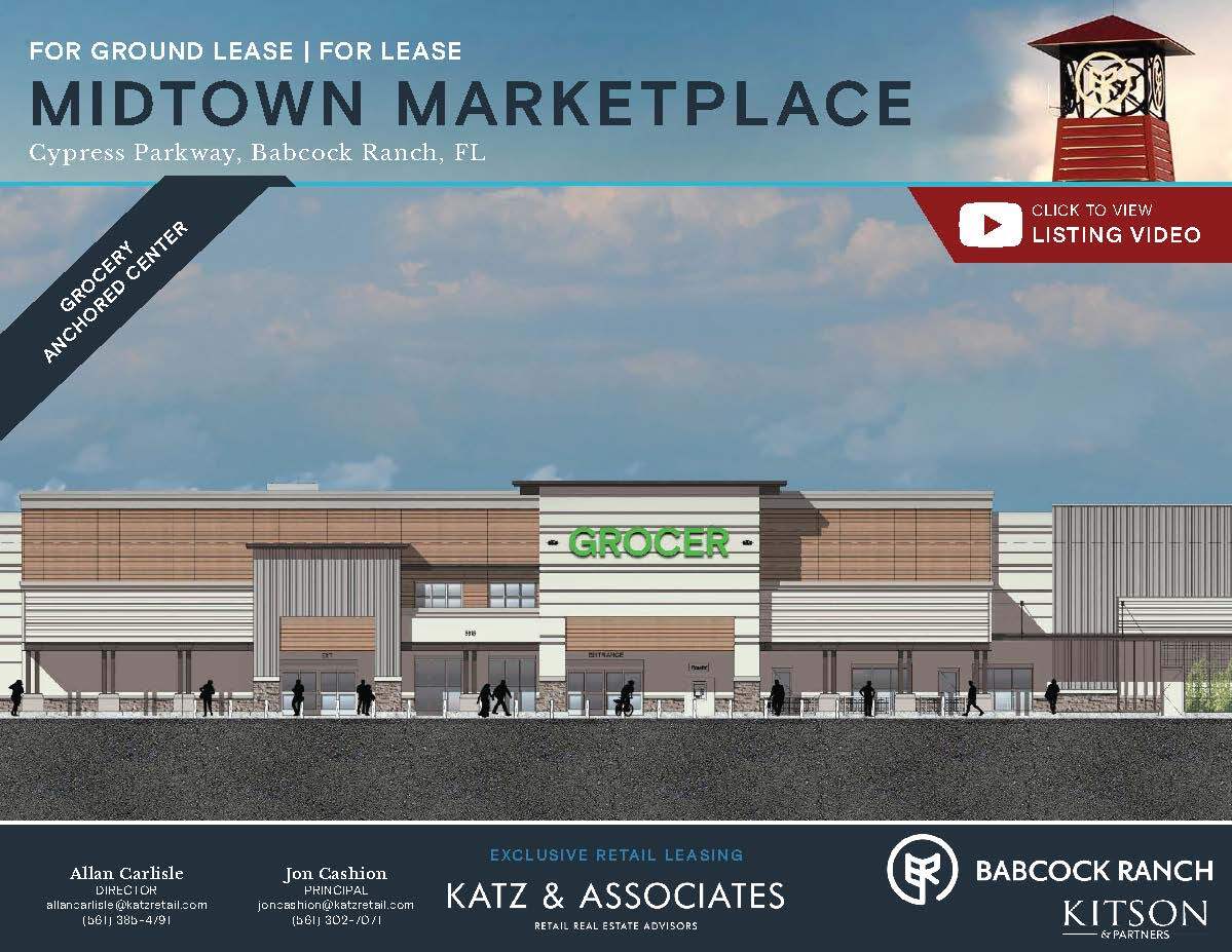 Midtown Blvd & Cypress Pky, Babcock Ranch, FL for Rent