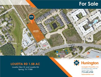 Spring, TX Commercial Land - Louetta Glen Dr & Louetta Rd