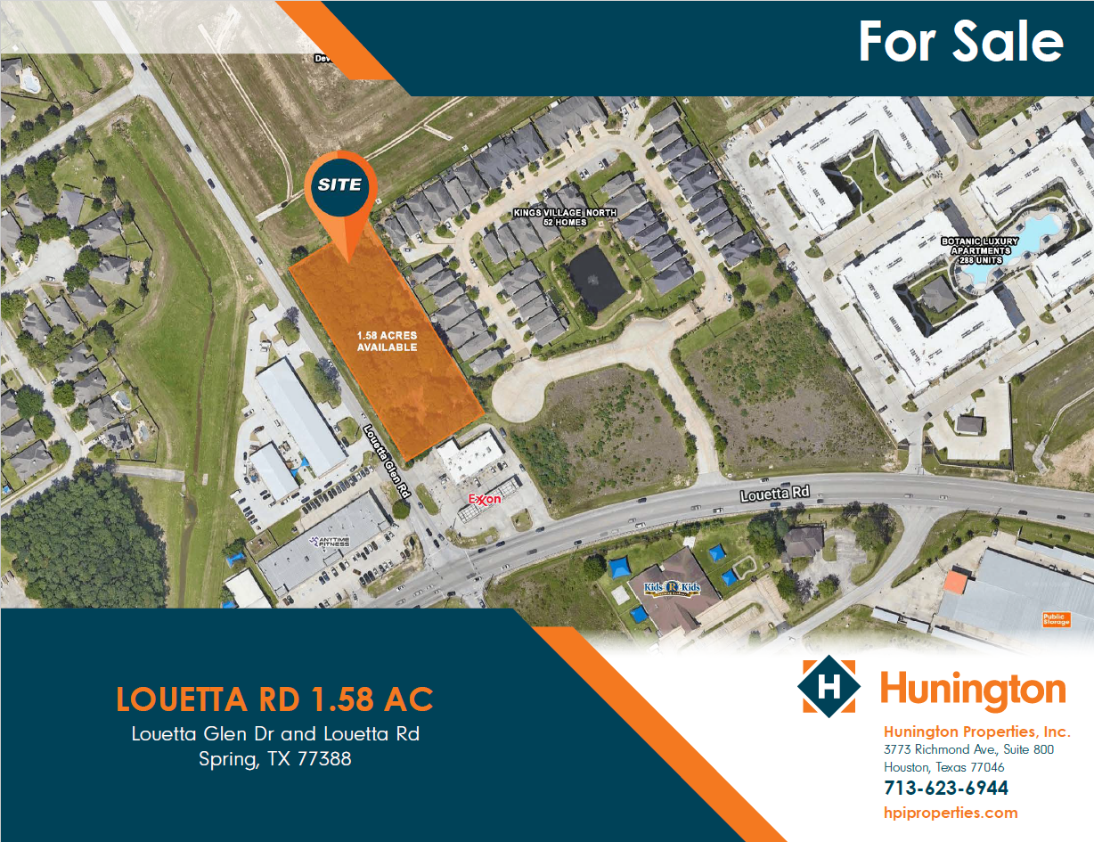 Louetta Rd, Spring, TX for Sale