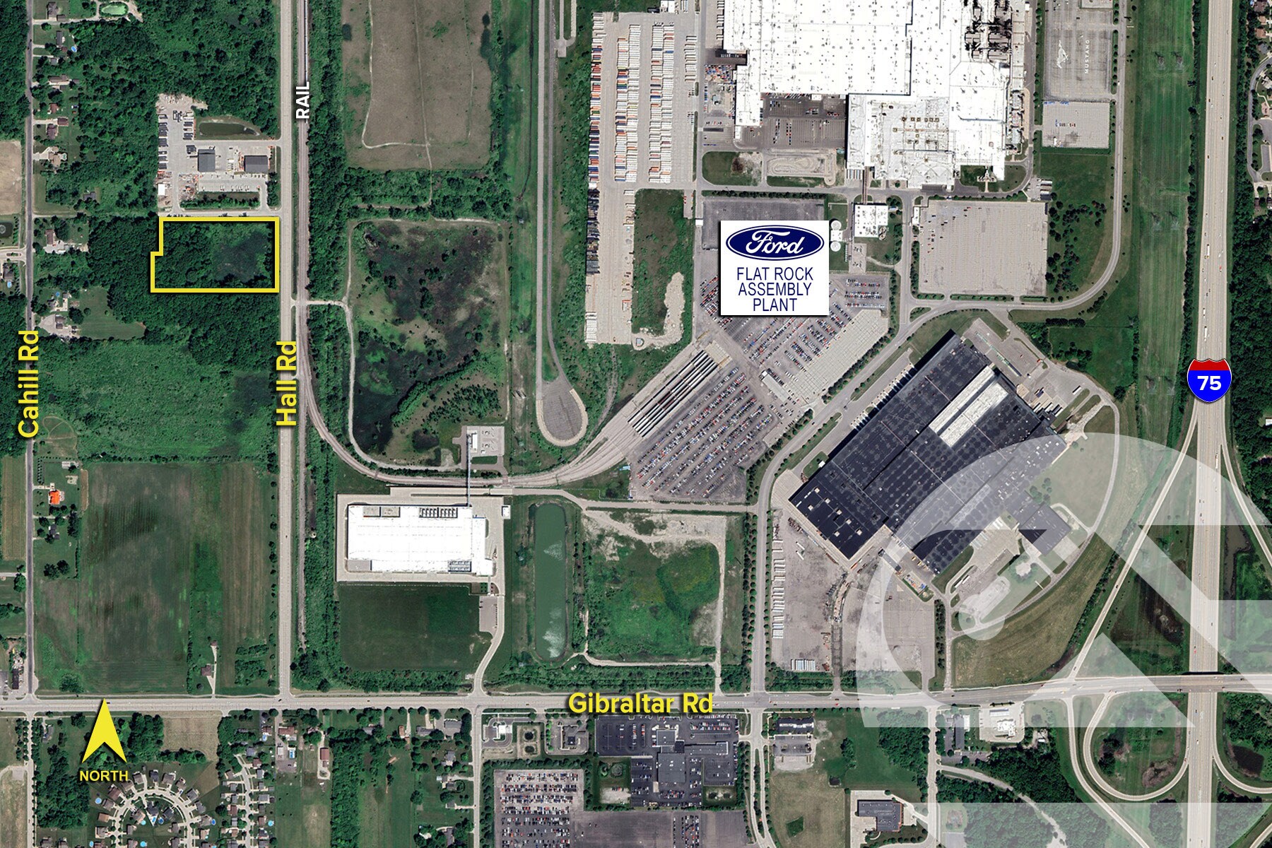 Hall Rd, Flat Rock, MI for Sale