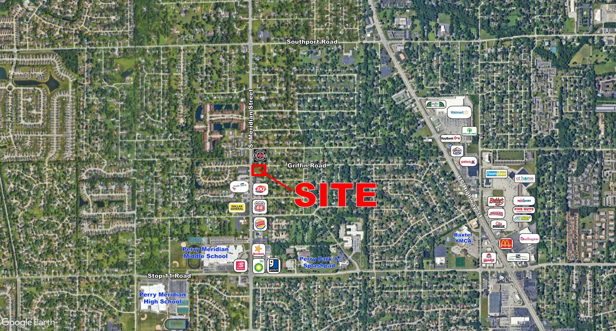 7555 Meridian st, Indianapolis, IN for Rent