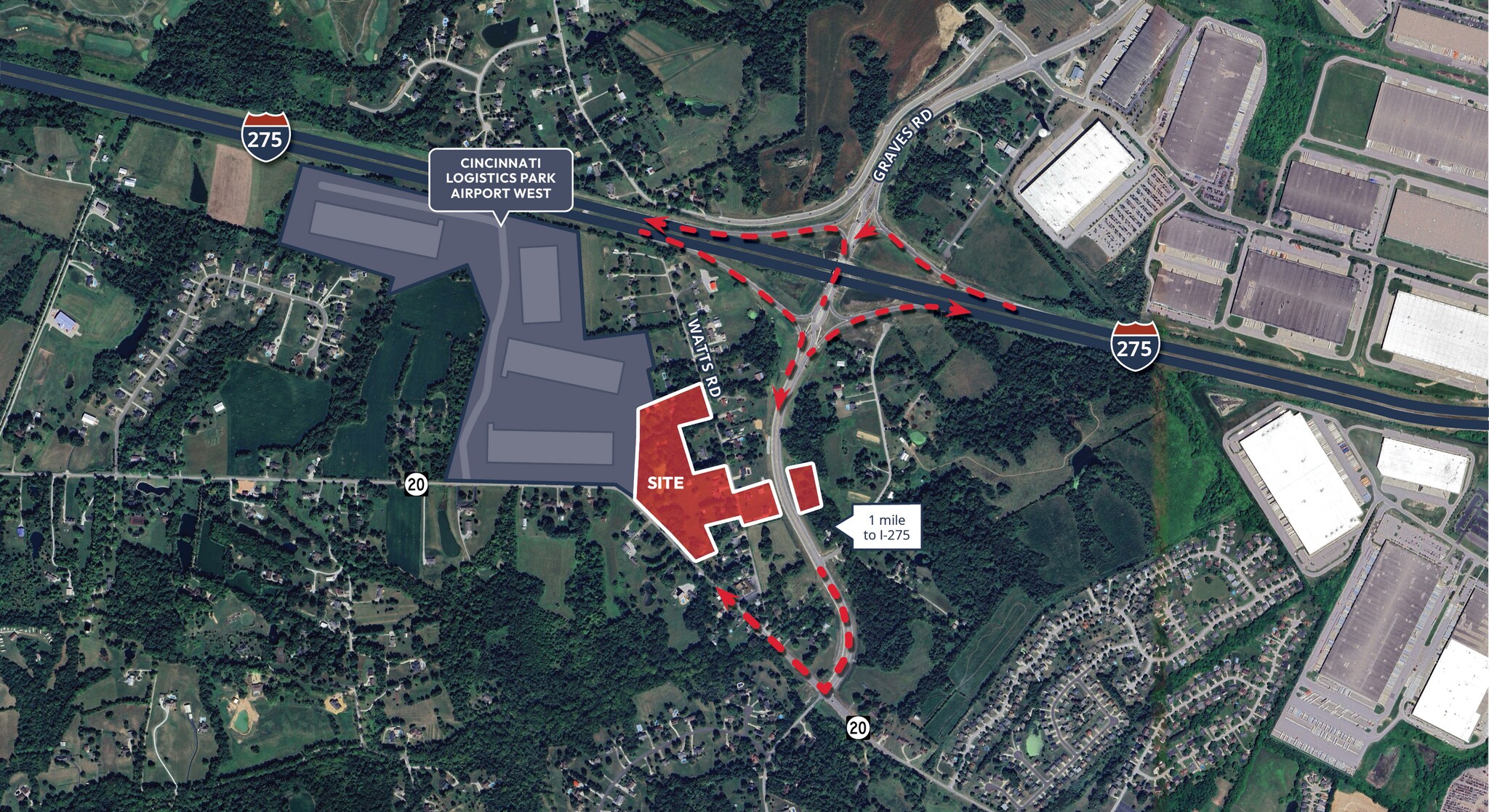 2883 Watts Rd, Hebron, KY for Sale