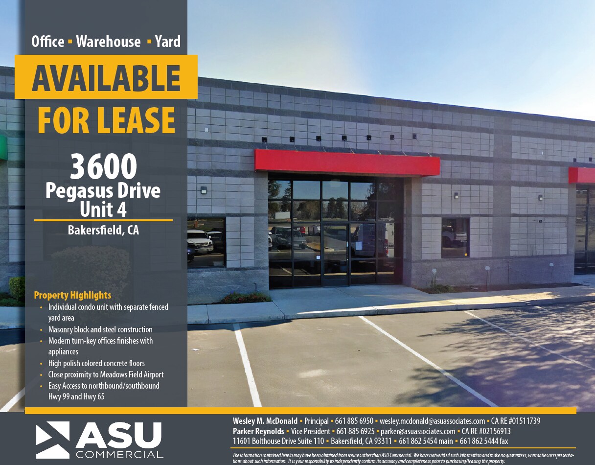 3600 Pegasus Dr, Bakersfield, CA for Rent