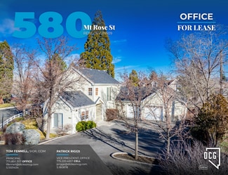 Reno, NV Office - 580 Mount Rose St