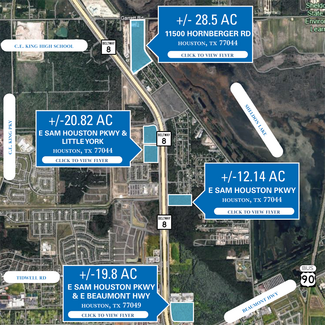 Houston, TX Commercial Land - SWQ E Sam Houston Pkwy N & Little York Rd