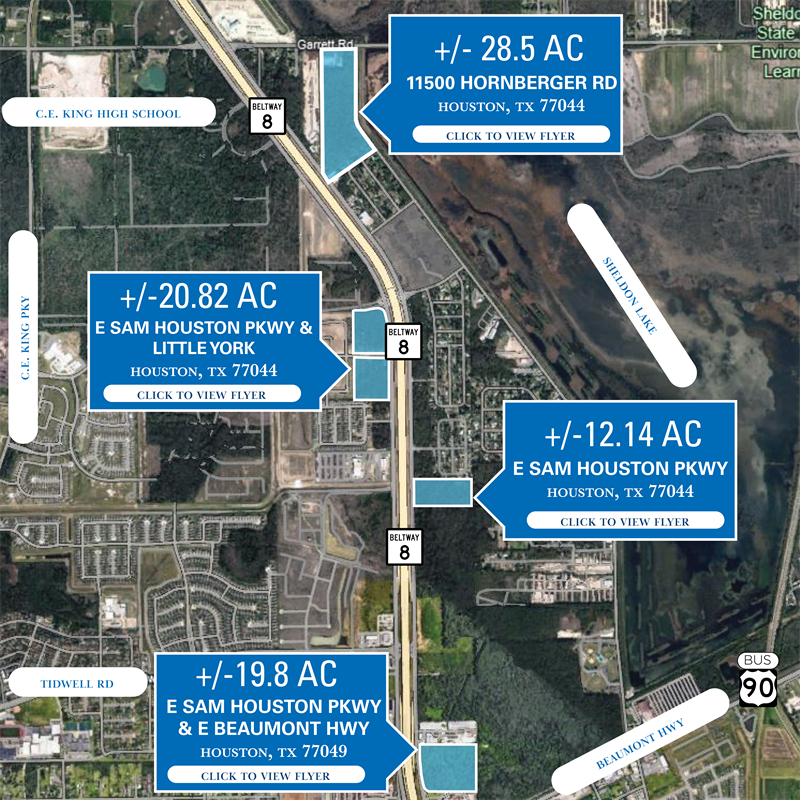 SWQ E Sam Houston Pkwy N & Little York Rd, Houston, TX for Sale