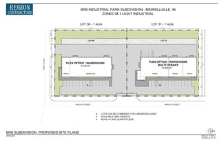 Merrillville, IN Flex - Wright Street - NW Corner St @ 83rd Place