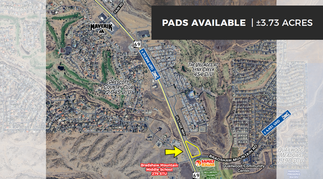 E State Route 69 & Bradshaw Mnt Rd, Prescott Valley, AZ for Sale