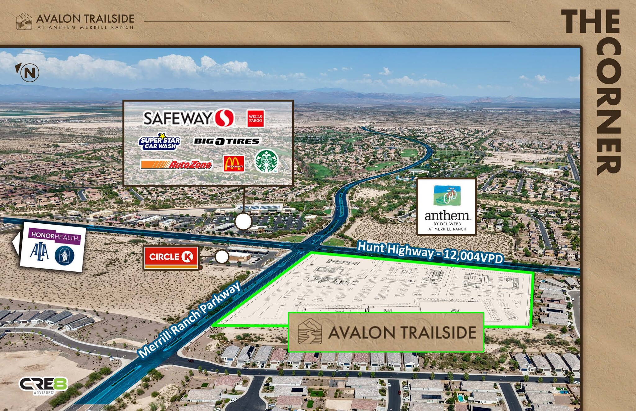 SWC Hunt Highway & Merrill Ranch Parkway, Florence, AZ for Sale