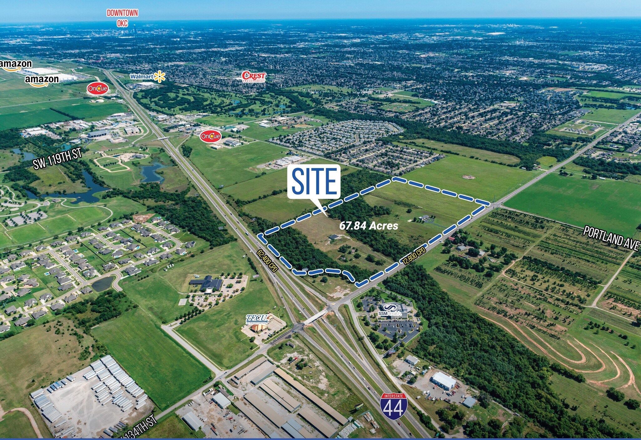 SW 134th St & I-44, Oklahoma City, OK for Sale