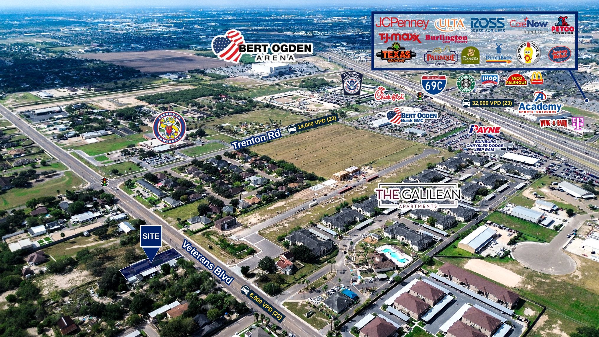 4016 S Veterans Blvd, Edinburg, TX for Rent