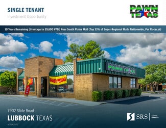 Lubbock, TX Storefront - 7902 Slide Rd