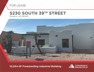 Phoenix, AZ Industrial - 5230 S 39th St
