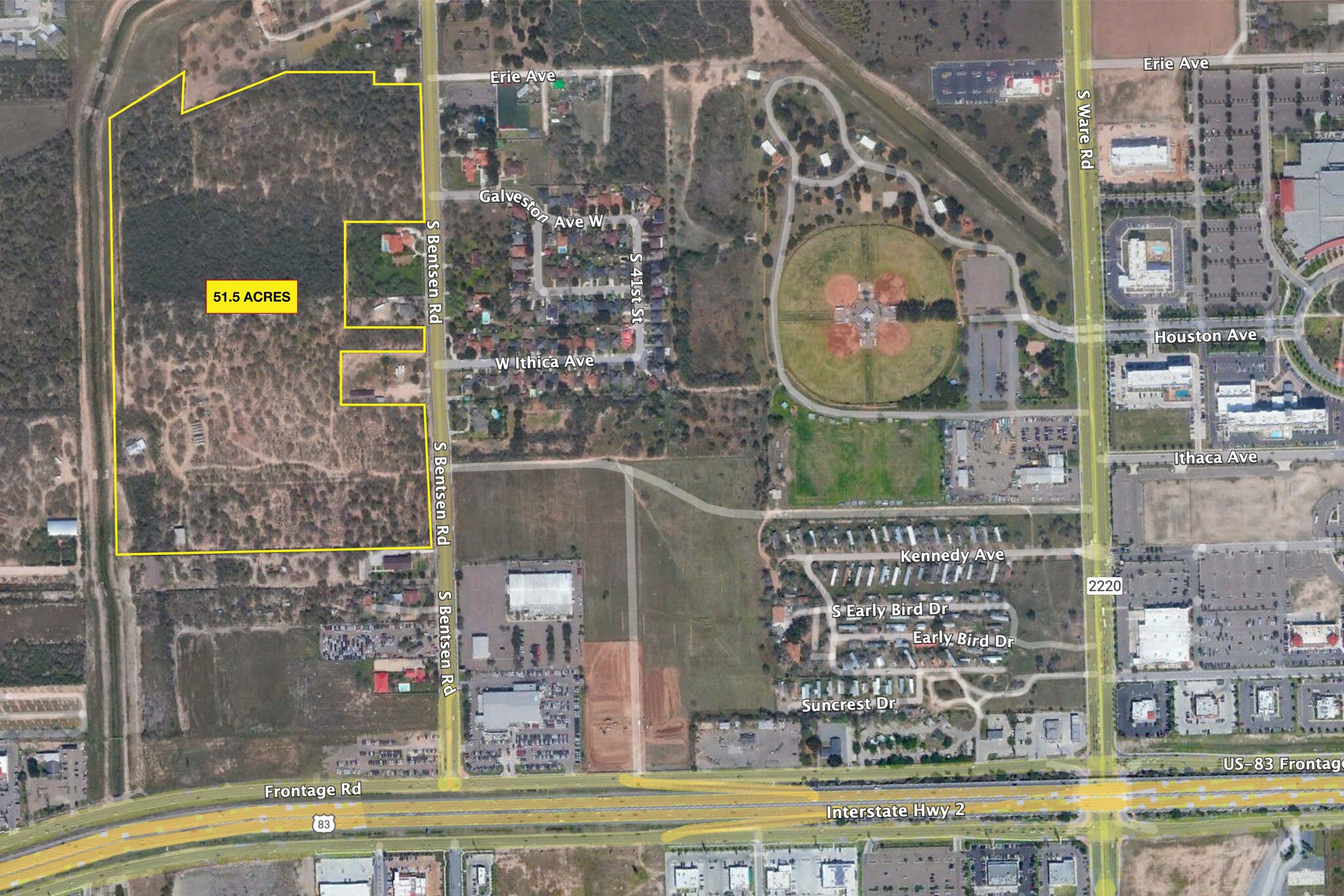 Bentsen Road, McAllen, TX for Sale