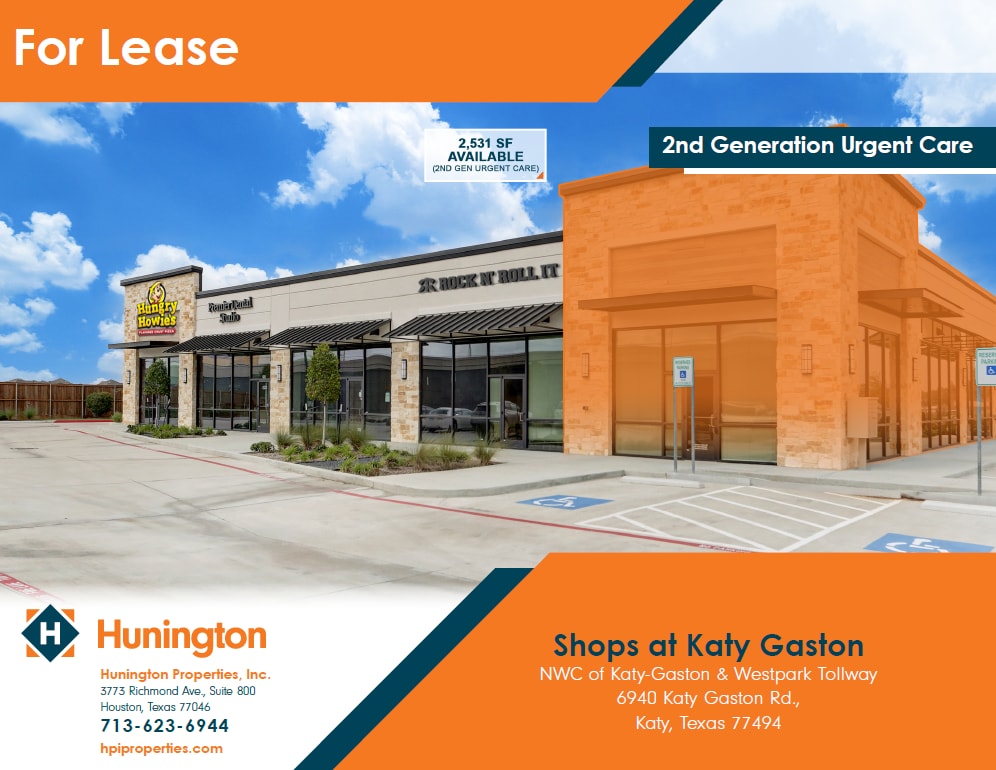 6940 Katy Gaston Rd, Katy, TX for Rent