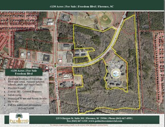 Florence, SC Commercial Land - Freedom Blvd Florence, SC Commercial Land - Freedom Blvd