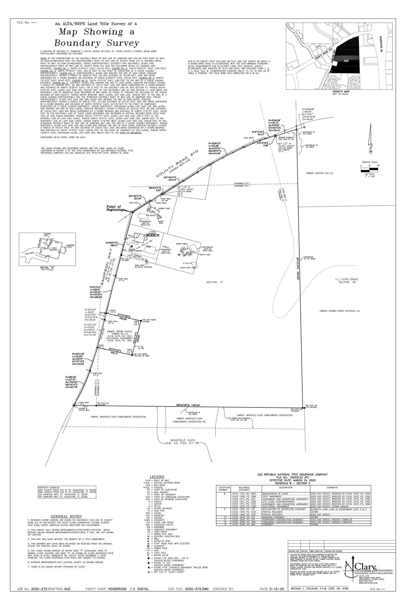 CR210 & I-95, Saint Johns, FL for Sale
